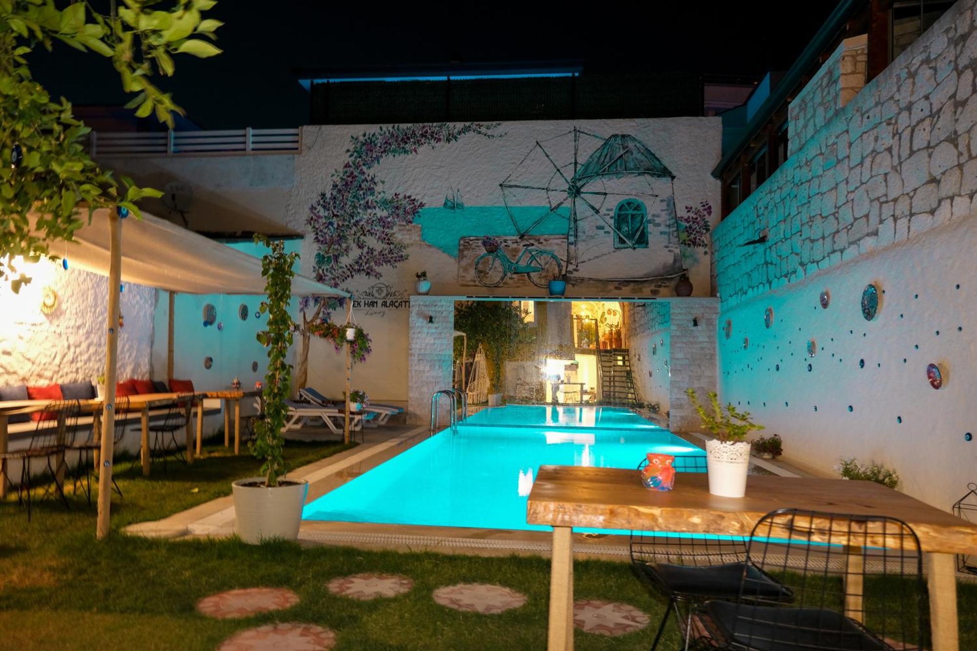 Tekhan Alacati Hotel Çeşme Exterior foto